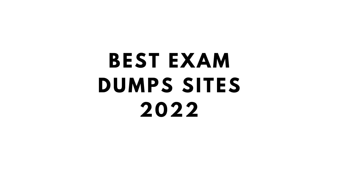 Best exam dumps sites
