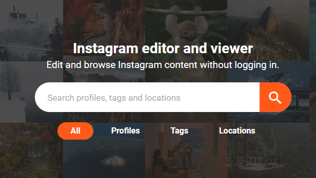Picuki Instagram Editor and Viewer
