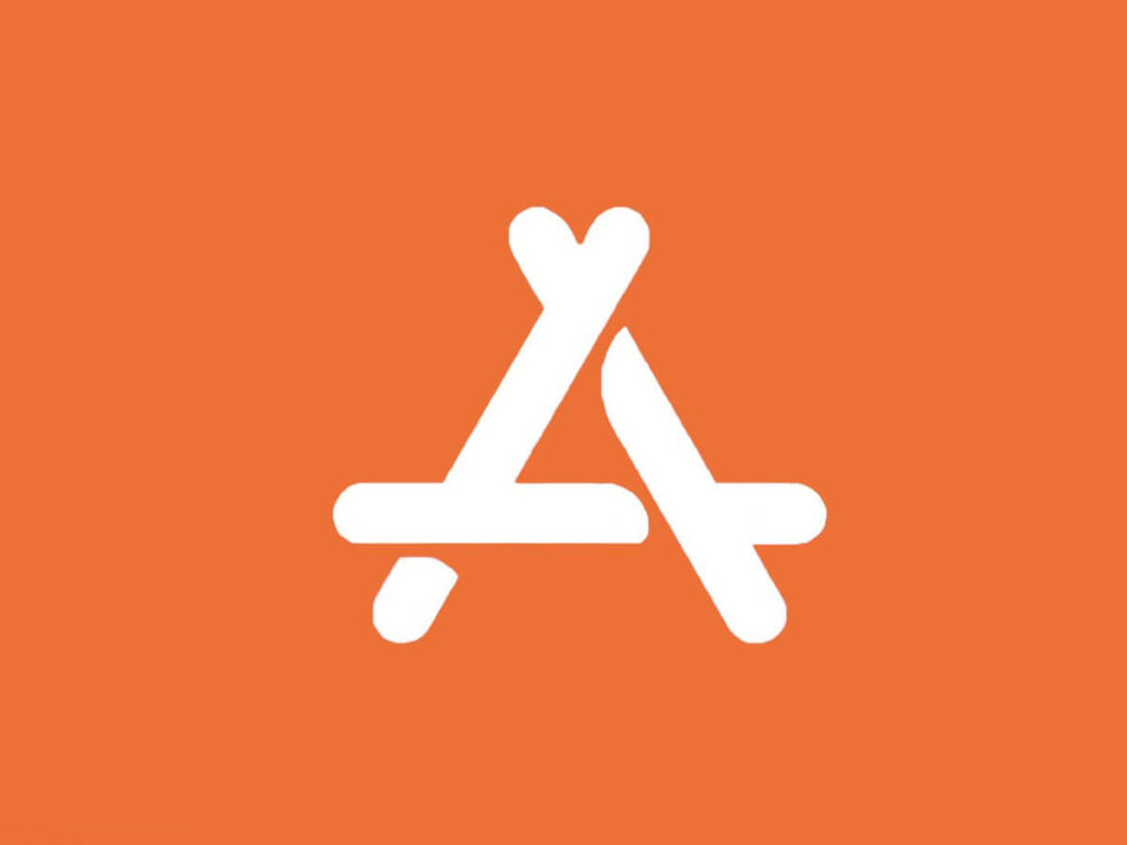 App Store Icon Aesthetic Orange